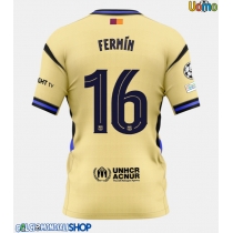 Maglie da calcio Barcelona Fermin Lopez #16 Seconda Maglia 2025-26 Manica Corta